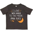 thumbnail image 3 of Inktastic I Love My Gigi to the Moon and Back Boys or Girls Toddler T-Shirt, 3 of 5