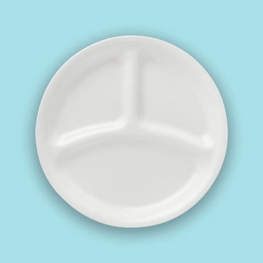 Corelle® Winter Frost, Divided Lunch Plate, White