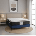 thumbnail image 2 of Colchon Queen Size Restonic Ortopedico MoonCare + Box Tapiz Tela Blue + 2 Almohadas Standart, 2 of 6