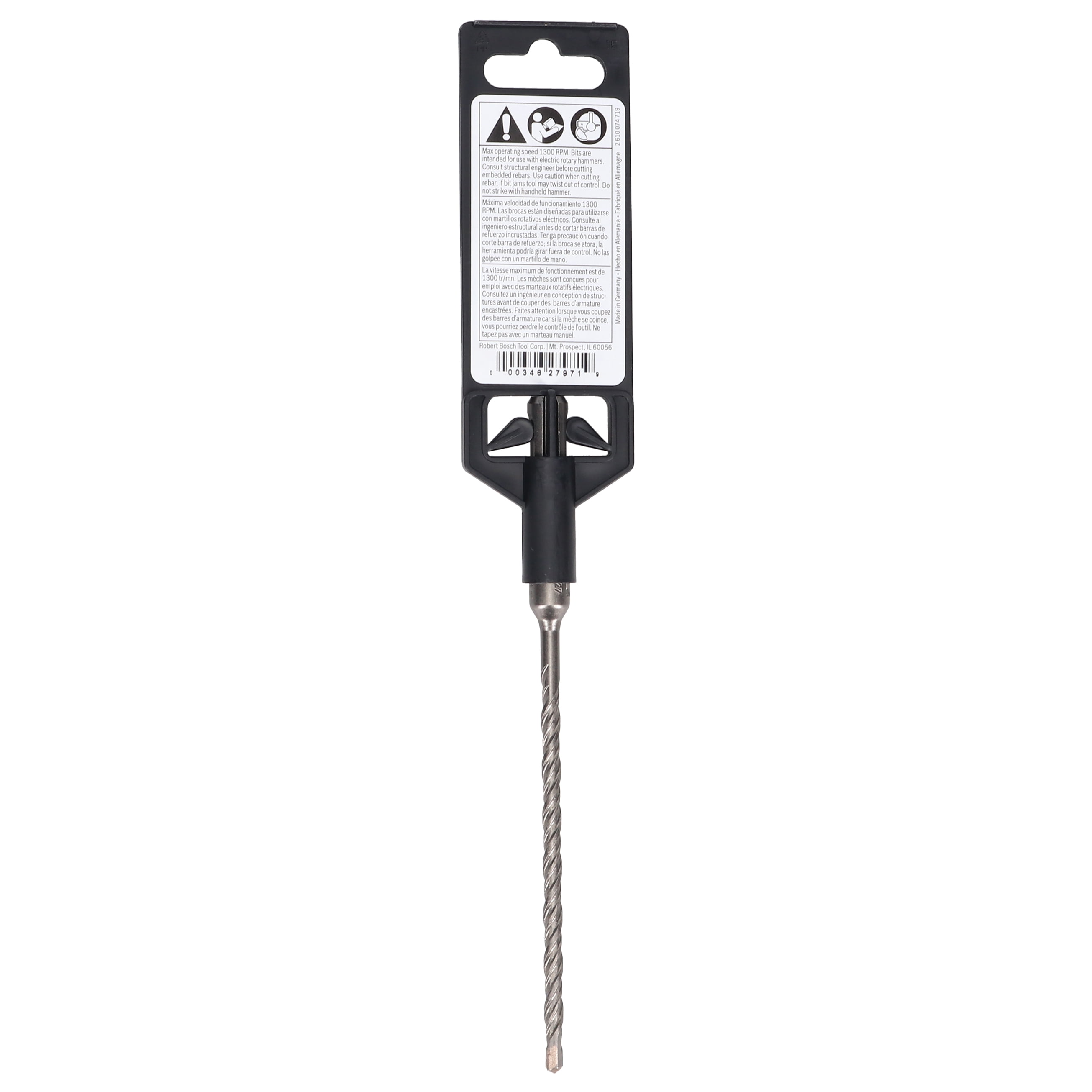 Bosch HC2011 Bulldog SDS 3/16X4X6 Drill Bit (4-Pack)