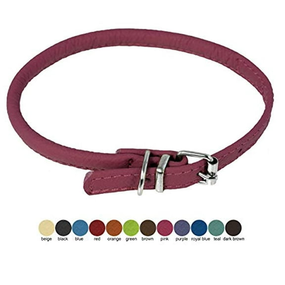 Dogline Leather Collar