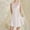 White, variant on BRGZLK Nightgown for Women Loose Sleepwear V Neck Pajama Dress Soft Nightshirt Sleeveless Nightdress Chemise Black S