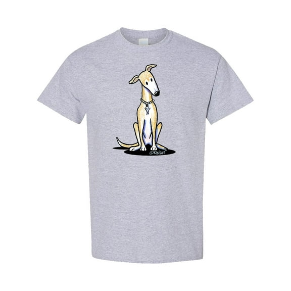Inktastic Curious Greyhound T-Shirt
