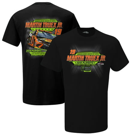 Nascar Bass Pro Shop Martin Truex Jr Bass Pro Shops 2019 Monster Energy NASCAR Cup Series Playoffs T-Shirt - Black ()