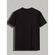 thumbnail image 2 of Camiseta informal de cuello redondo para hombre con gráfico de extraterrestres y símbolos futuristas, tejido de punto de elasticidad media, corte regular - Camiseta negra de manga corta con estampados, 2 of 6