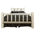 thumbnail image 5 of Montana Woodworks Homestead Wood Twin Bed with Laser Engraved Bronc in Natural, 5 of 7