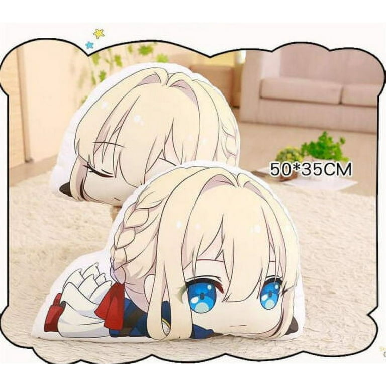 Anime Violet Evergarden Plush Doll Stuffed Toy Cushion Pillow Soft Toy  Cosplay