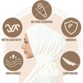 thumbnail image 2 of Instant Scarf For Women,Muslim Flexible Turban with Buttons Ready to Wear Easy,Chic Sport Jersey Hijab Head Scarf, 2 of 7