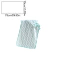 thumbnail image 3 of WDOBM Reusable Washcloths, Unisex Striped Coral Fleece Bath Hair‑Drying Towel, Highly Absorbent Quick Dry Machine Washable, Lightweight Sport Towels for Travel Fitness, 3 of 6