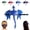 Blue, variant on Medieval Dragon Hair Stick – Fantasy Dragon Hair Pin for Thick & Long Hair, Ren Faire, Cosplay & Gothic Viking Hairstyle Accessories for Women & Fantasy Lovers
