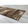 thumbnail image 4 of Handcraft Rugs - Chocolate/Beige/Gold/Abstract Contemporary Modern Design Brushed Colors Area Rug, 4 of 9