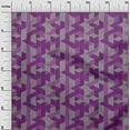 thumbnail image 3 of oneOone Cotton Flex Purple Fabric Moire Sewing Craft Projects Fabric Prints By Yard 40 Inch Wide, 3 of 4