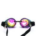 thumbnail image 3 of SAYFUT 40+Colors Rainbow Kaleidoscope Sunglasses Lens Cosplay Goggles Barbed Wire Led Light Steampunk Goggles, 3 of 3