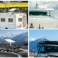 thumbnail image 4 of Satellite Car Mount, Satellite Mounting Kit ABS Metal Compact Easy To Install  for Cars RVs Boats for Mini, 4 of 7