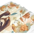 thumbnail image 3 of FREEAMG Cute Sloth Shower Curtain - 72x72 Inch Waterproof Fabric Shower Curtains with 12 Hooks - Modern Home Bathroom Hotel Spa Decorations, 3 of 5