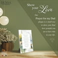 thumbnail image 4 of DEXSA Prayer For My Dad Wood Plaque with Easel and Hook Wall Tabletop Art - 6 inches x 9 inches, 4 of 6