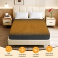 thumbnail image 2 of WISHEAD Electric Heated Mattress Pad for Twin Bed, 9 Heat Settings Electric Bed Warmer, Auto-Off Timer, ETL Certified, Washable, Deep Pocket, Gray, 2 of 10