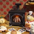 thumbnail image 2 of Destyer Miniature Simulation Illuminated Fireplace With Exquisite For Doll House, 2 of 6