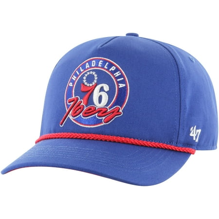 Men s 47 Royal Philadelphia 76ers Ring Tone Hitch Snapback