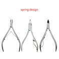 thumbnail image 4 of UNTERING Dead Skin Pliers Nail Cuticle Nipper Scissors Stainless Steel Manicure Colorful Dead Skin Remover Pedicure EagleBeak Pliers, 4 of 6