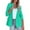 Green2, variant on Xuemjiao Women Blazer Women Fashion Casual Solid Long Sleeve Open Front Notched Collar Suit Cardigan Ladies Jacket Coat Womens Blazers Dressy Casual Chaquetas De Mujer Elegantes (Navy Blue,XXXL)