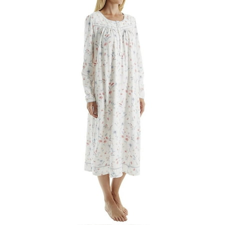 aria nightgown ballet sleeve serenity sleepwear walmart cotton