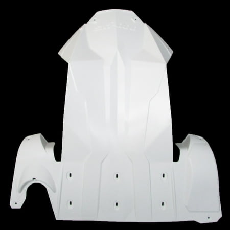 Body Skid Plate - Ski-Doo New OEM Full Body Skid Plate, White, REV-XM, REV-XS, 860201035