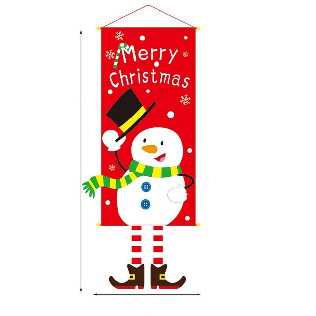 Adornos navideños para decoración navideña, guirnalda de Feliz Año Nuevo 2023 para exteriores, decoración navideña para el hogar