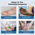 thumbnail image 2 of Peg Assist Insole Off Loading Removable Peg Insoles Diabetic Insole Foot Ulcer Insole for Foot Pain Relief, Wounds and Ulcerations of Foot, Shock Absorption for Men and Women, 2 of 5