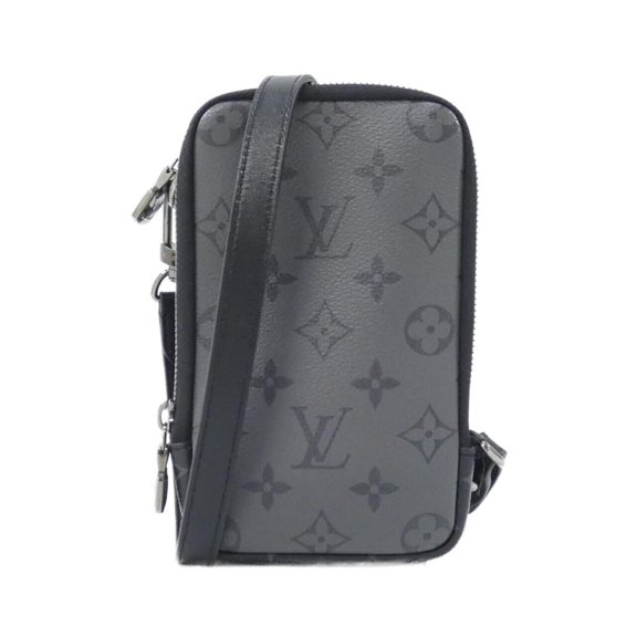 Pre-Owned Louis Vuitton Monogram Eclipse Reverse Double Phone Handbag Pouch M69534 Mini Bag