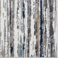 thumbnail image 2 of Luxe Weavers Coastal Gray Glass 8x10 Modern Lines Area Rug, 2 of 8