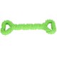 thumbnail image 4 of TPR perro masticar juguete forma de hueso dientes limpieza palo mascota interactivo molar jugando juguete verde, 4 of 12