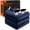 Blue, variant on Heated Electric Blanket Queen Size 84"x90" – 10 Heat Levels, 10-Hour Auto Shut-Off, Dual Controllers, Soft Flannel, Overheat Protection, ETL & FCC Certified, Machine Washable