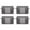 GY D, variant on Moocorvic Storage Bins with Lids, Organization and Storage Under Bed Storage, Large Size Waterproof Storage Box with Durable Handles, for Bedding Clothing Blanket(Gray,19x20x11'')