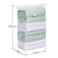 thumbnail image 2 of Vacuum Storage Bag Thickened Material Capacity Vacuum Compression Bag Transparent Air Valve Dustproof Moisture-proof No Pump Needed for Bedding, 2 of 8