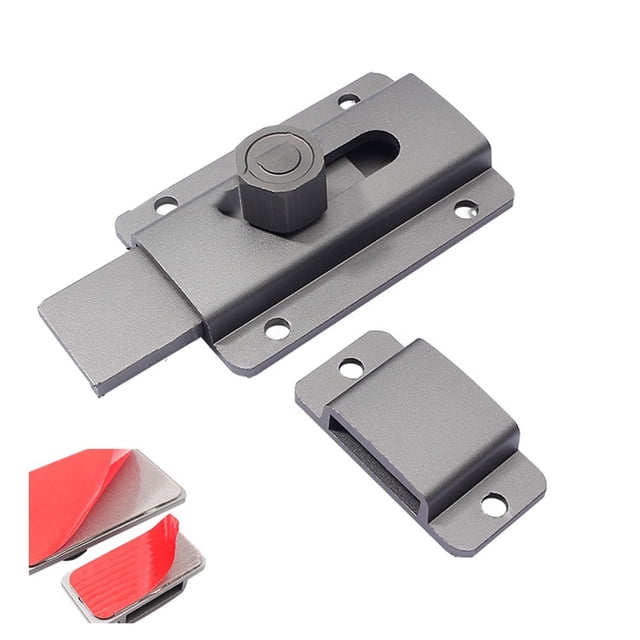 Lefu Verrou de Sécurité pour Porte en Alliage d'Aluminium Solide pour Entrepôt Garde-Robe Domestique