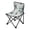 Vintage Christmas Winter Scene, variant on 600D Oxford Camping Chair Portable Foldable Chair Supports 220 lbs for Picnic, Fishing, Backpacking Snowman with A Christmas Hat