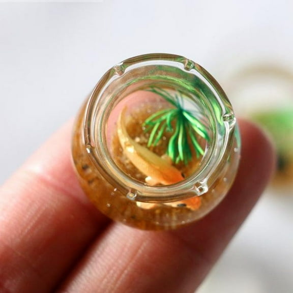 Handmade small fish tank