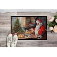 thumbnail image 3 of Carolines Treasures DAC3286JMAT 24 x 36 in. Unisex Cookies with Santa Claus Doormat, 3 of 6