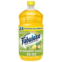 Fabuloso Multi-Purpose Cleaner, 2X Concentrated Formula, Floor Cleaner, Pineapple Scent, 56 fl oz