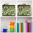 thumbnail image 6 of Yayeee Canvas Storage Basket with Handles for Shelves Fabric Bins Closet Organizer, Retro Floral, 6 of 8