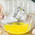 thumbnail image 2 of Electric Hand Mixer Handheld 7 Gears Electric Eggbeater with 4 Whisks for Egg Cake Cream Dough, 2 of 5