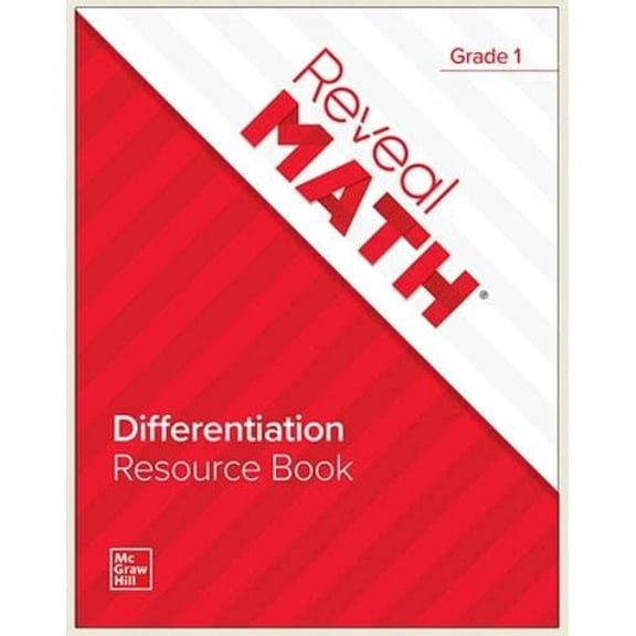 Pre-Owned Reveal Math Differentiation Resource Book, Grade 1 (Paperback) 1264210612 9781264210619
