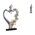 thumbnail image 1 of Figura De Pareja Besándose Y Estatua De Guan Yin, Adorno De Escritorio Coleccionable Para Dormitorio, Boda, Estantería, Armario, Decoración Del Hogar, Escultura De Buda Femenina China Feng, 1 of 8