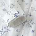 thumbnail image 6 of WOYY Toddler Boys Long Sleeve Shirt Star Print Button Down Shirt for Kids, Sizes 2-3T, 6 of 7