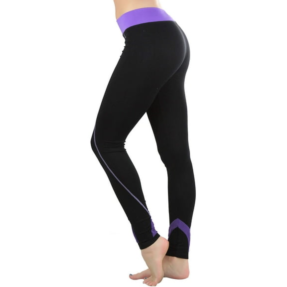 ToBeInStyle Women's Seamless Solid Color Sports Leggings