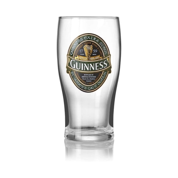 Guinness Green Ireland Collection Pint Glass Set (4-Pack) (20 ounces)