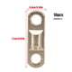 thumbnail image 3 of Eigraketly 10 piezas giratorias de pesca diseño único Tauten línea soldador Loop3.5 # (10 piezas) Pescar Acíclico4#（10 piezas） Eigraketly OD019622-06, 3 of 6