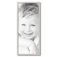 thumbnail image 2 of ArtToFrames 13x31" Bright Silver Picture Frame, Silver Wood Poster Frame, with Regular Acrylic and 2 (FBPL-4752), 2 of 7