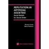 Reputation in Artificial Societies: Social Beliefs for Social Order [Hardcover - Used]